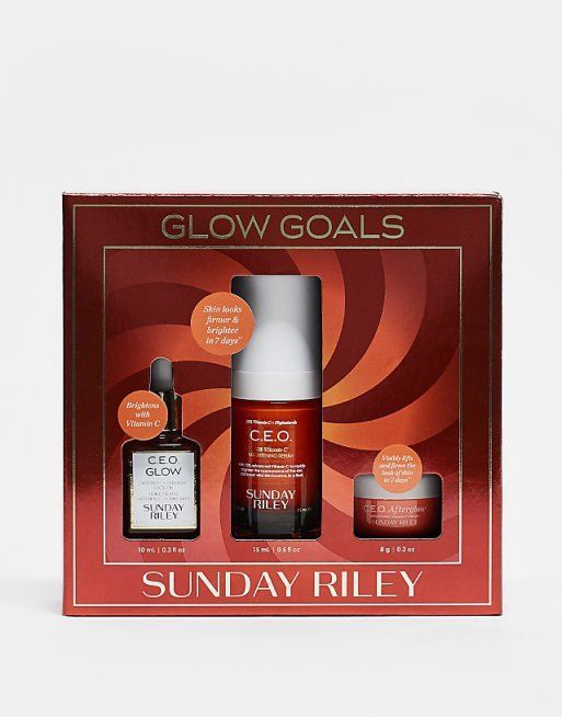 Sunday Riley glow goals