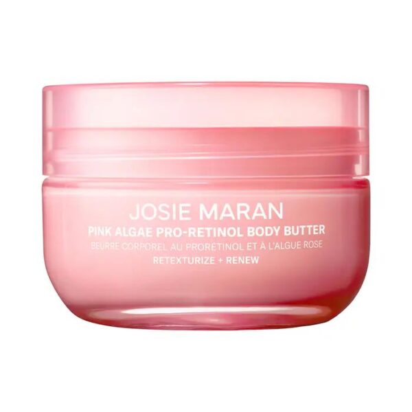 Josie Maran  Pink Algae Pro-Retinol Body Butter for Anti-Aging and KP