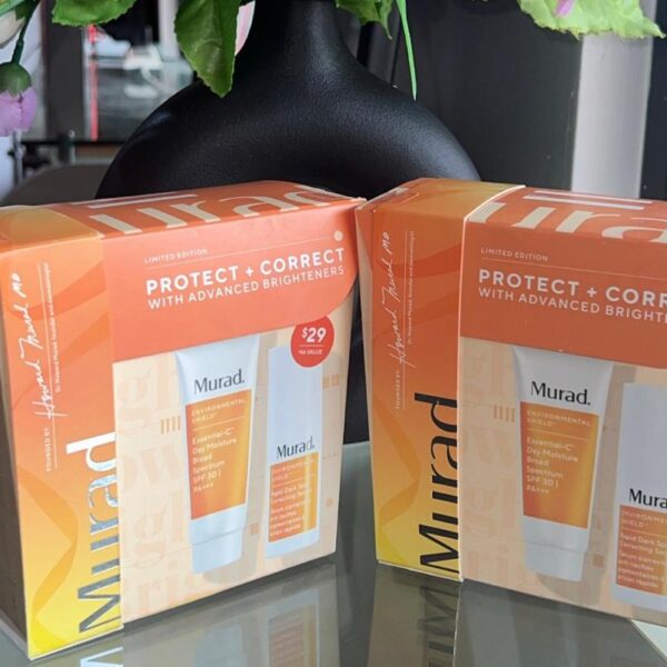 MURAD PROTECT + CORRECT WITH ADVANCED BRIGHTENERS GIFT SET DUO