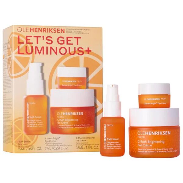 OLEHENRIKSEN  Let's Get Luminous Brightening Essentials Set