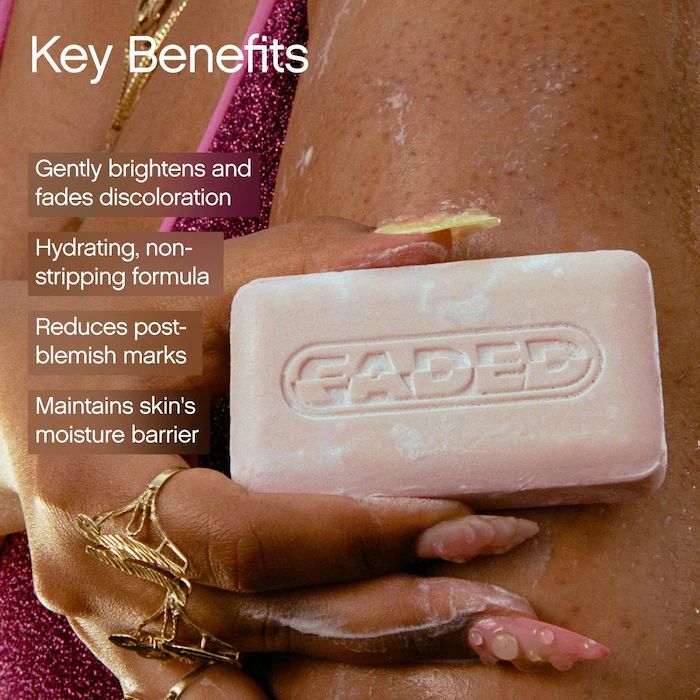 Topicals  Faded Brightening & Cleansing Body Bar for Uneven Skin Tone (2 Pack)